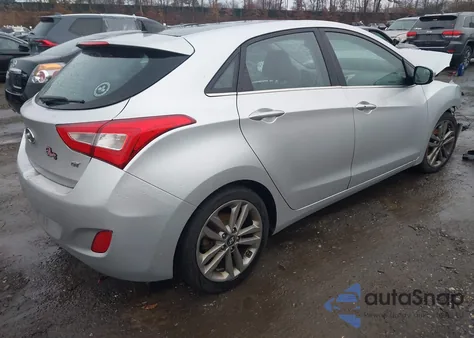 2016 Hyundai Elantra Gt из США, поврежденный, VIN KMHD35LH4GU283167